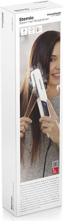 Actual product image InnovaGoods Ceramic Hair Straightener with Steam Function Stemio 36 W (Steam straightener)