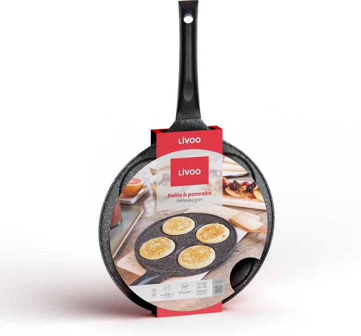 Actual product image Livoo Pan for pancakes (26.50 cm, Pan set + pot set, Aluminium)
