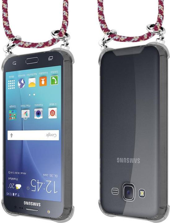 Produktbild Cadorabo TPU Handy Kette SILBER Cover