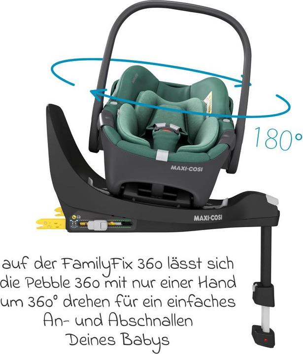 Actual product image Maxi-Cosi Pebble 360 (Baby car seat, ECE R129/i-Size Standard)