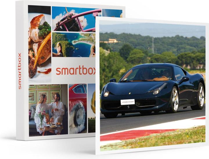 Produktbild Smartbox Adrenalin auf der Strecke des Vairano Circuit: 2 Runden am Steuer eines Ferrari F458 Italia (1 Pers.)