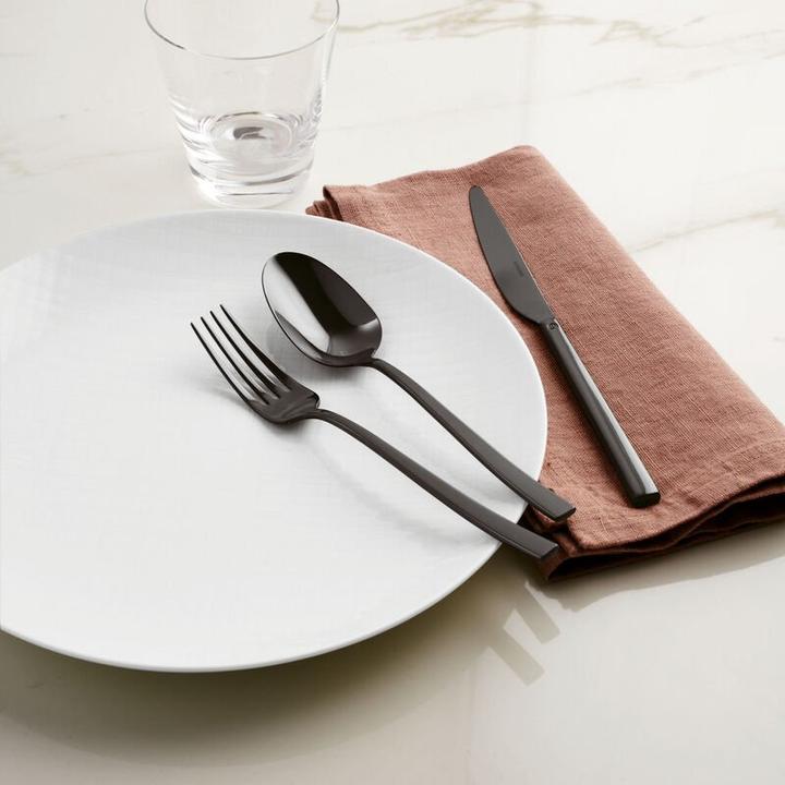 Actual product image Sambonet Cake fork skirt 6 pieces, Black (6 Piece, Pitchfork)