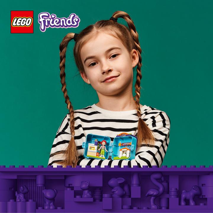 Actual product image LEGO Mia's Football Cube (41669, LEGO Friends)