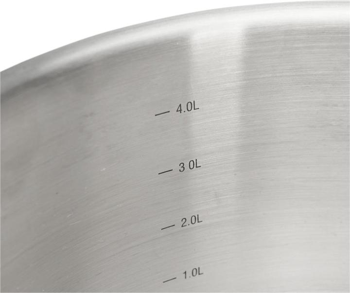 Actual product image de Buyer PRIM'APPETY Saucepan down Ø24cm, induction (24 cm, Pot, Stainless steel)