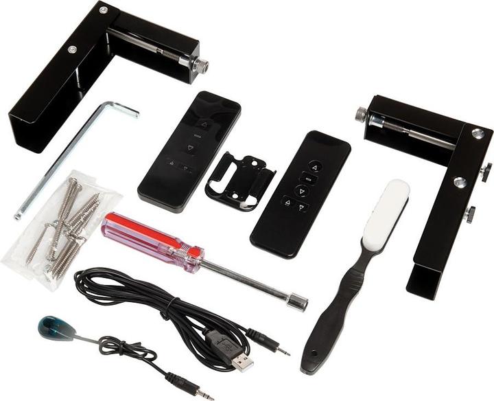 Produktbild Celexon CLR UST Hochkontrast Bodenscheren Leinwand - HomeCinema V2.0, 100" schwarz (100", 16:9)