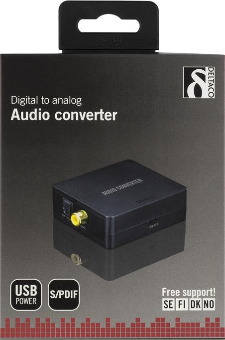 Immagine prodotto Deltaco Convertitore audio DG-AN1