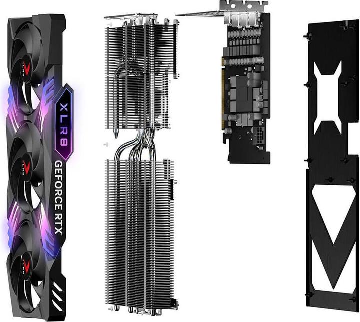 Actual product image PNY GeForce RTX 4070 Ti SUPER XLR8 VERTO EPIC-X (16 GB)