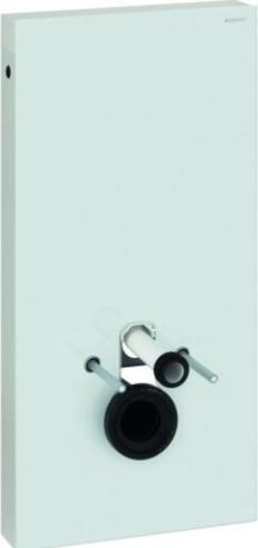 Actual product image Geberit Monolith sanitary module for wall-mounted toilet, 101cm, water connection on side, with conn