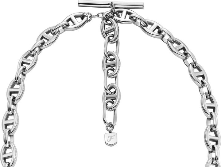 Image du produit Fossil Collier Heritage (Acier inoxydable, 40.5 cm)