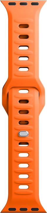Produktbild 3MK Silicone Watch Strap pomarańczowy/ orange dla Apple Watch 38/40/41mm (Silikon, Edelstahl, 3, 4, 9, Ultra)