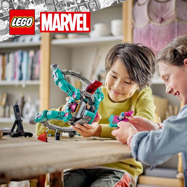 Actual product image LEGO The Guardians' new ship (76255, LEGO Marvel)