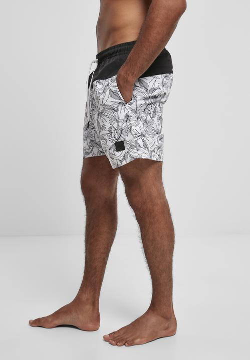 Immagine prodotto Urban Classics Pantaloncini da bagno con motivo a blocchi bassi (S)