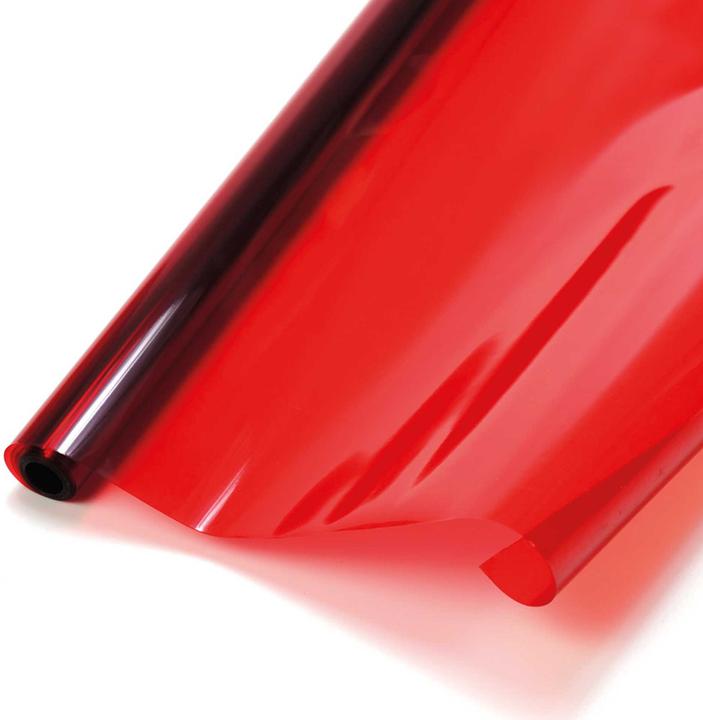 Actual product image Planet-Hobby Iron-on film transparent red 2 metres