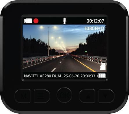 Produktbild Navitel AR280 Dual (Eingebautes Display, Eingebautes Mikrofon, Nachtsicht, Full HD)