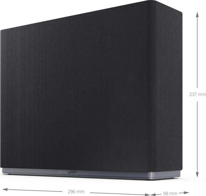 Immagine prodotto Sharp Subwoofer surround senza fili AQUOS (WiFi)