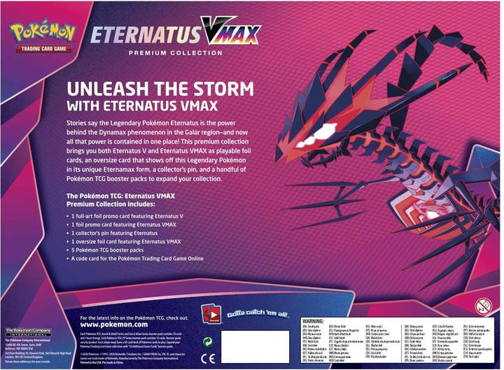 Produktbild Pokémon Endynalos VMAX Premium Collection Box - EN (Englisch, Box Set & Collection)