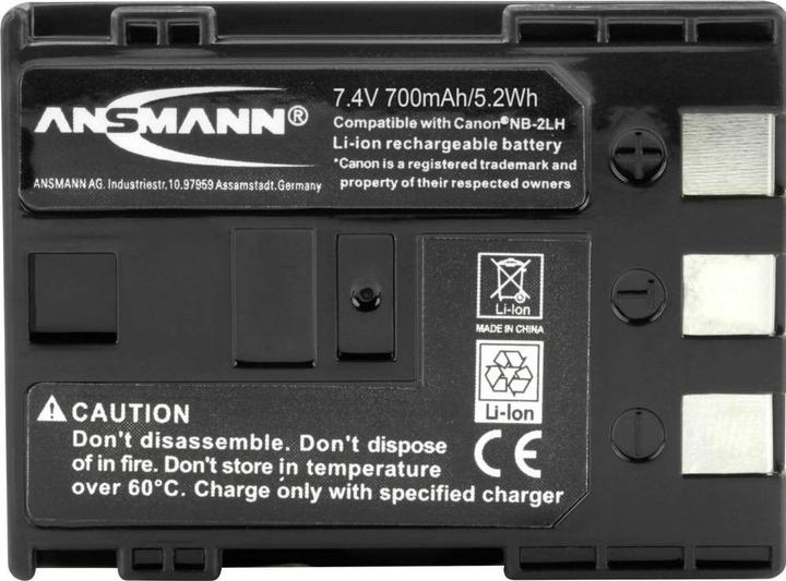 Produktbild Ansmann Canon NB-2LH Akku (Akku)