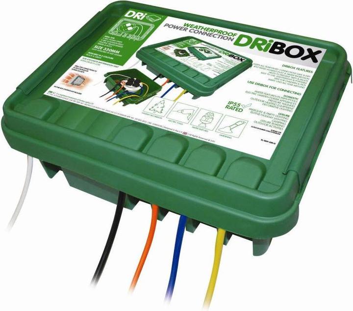 Produktbild Heitronic Verteilerbox Grün 21044