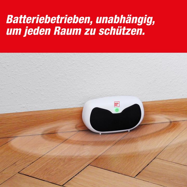 Image du produit Swissinno Batterie Ultraschall Schädlingsbekämpfer - Nagetier-Vertreiber 20m²