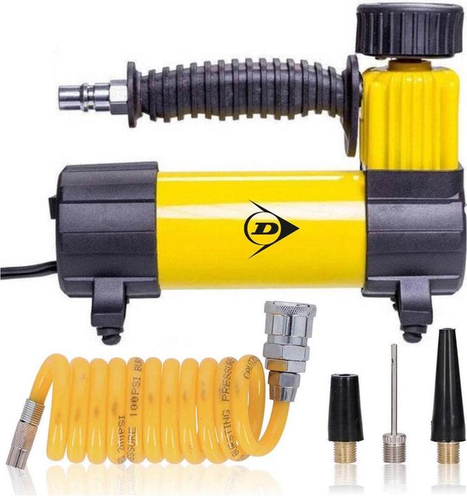 Dunlop Mini-kompressor (7 Bar, 25 l)