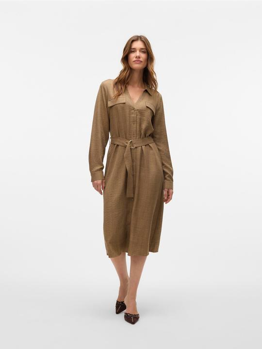 Image du produit Vero Moda VMVICA Midikleid Hemdblusenkleid (M)