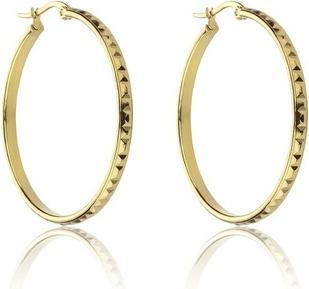 Marc Malone Addison Gold Earrings - Gold-Plated Hoop Earrings