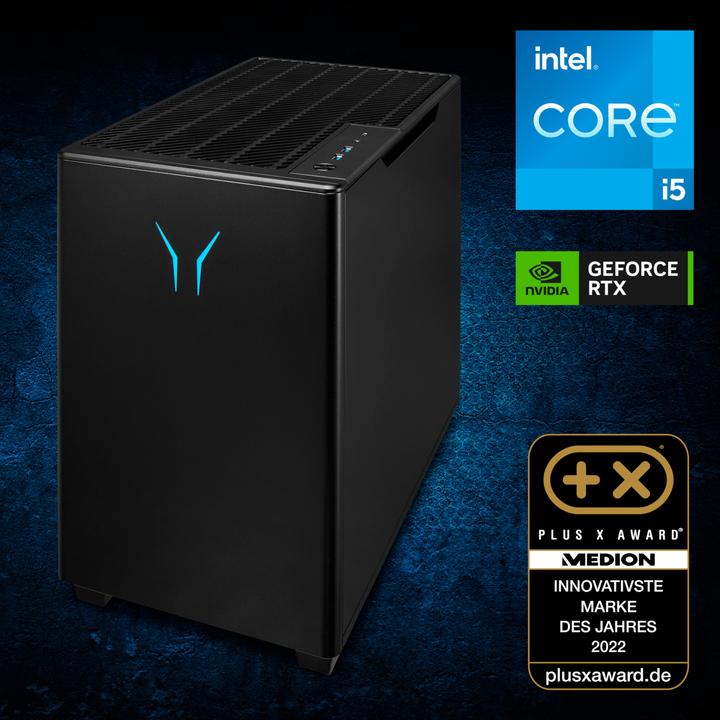 Actual product image Erazer Bandit P20 MD34600 (Intel Core i5-14400F, 16 GB, 1000 GB, GeForce RTX 4060)