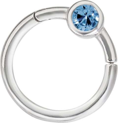 Produktbild Bijouteria 1.2mm Piercingstab (Edelstahl, Swarovski Kristall)