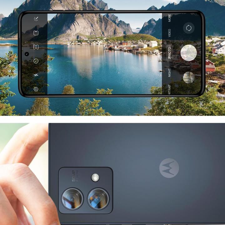 Actual product image Avizar Rear camera film, camera protection film (1 Piece, Motorola Moto G84)