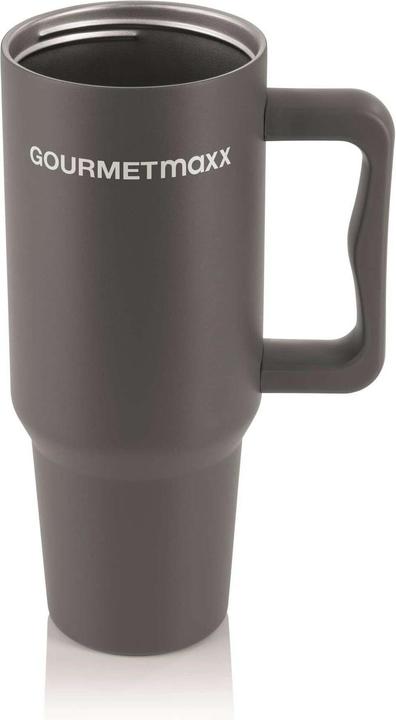 Actual product image Gourmetmaxx Thermo mug 1200 ml, grey (1.20 l)