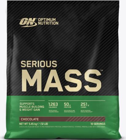 Produktbild Optimum Nutrition Serious Mass (Sportgetränkepulver, Vanille, 1 Stk., 2727 g)