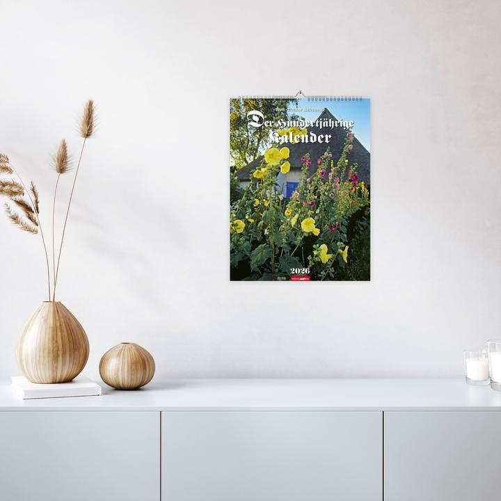 Actual product image Der Hundertjährige Kalender 2026 (30 x 39 cm, German)