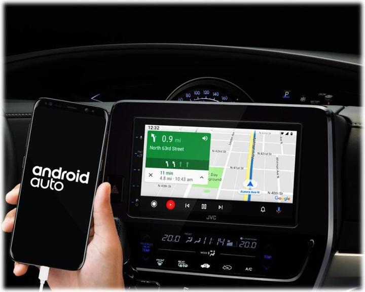 Actual product image JVC KW-M560BT (Android car)