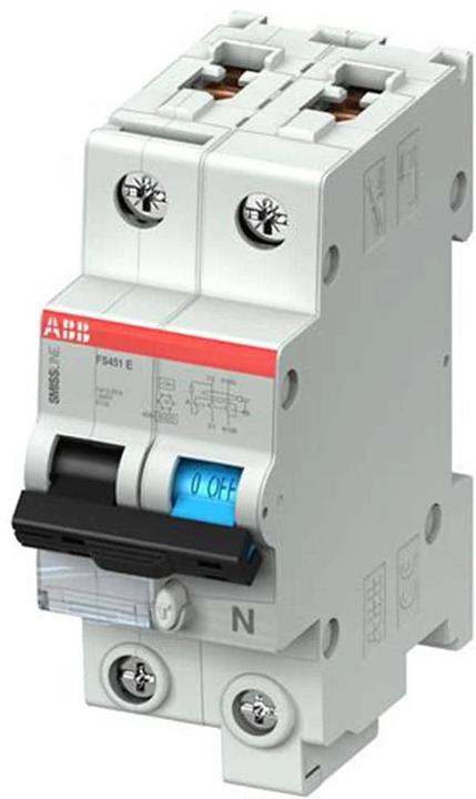 Image du produit ABB SMISSLINE FI/LS interrupteur LN, 13A, 30mA