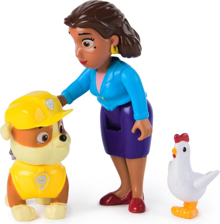 Actual product image Paw Patrol Rubble, Mayor Goodway & Chickaletta