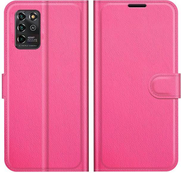 Actual product image MU Classic Litchi Leather Bookcover Series (ZTE Blade V2020 5G, ZTE Blade V30 Vita)