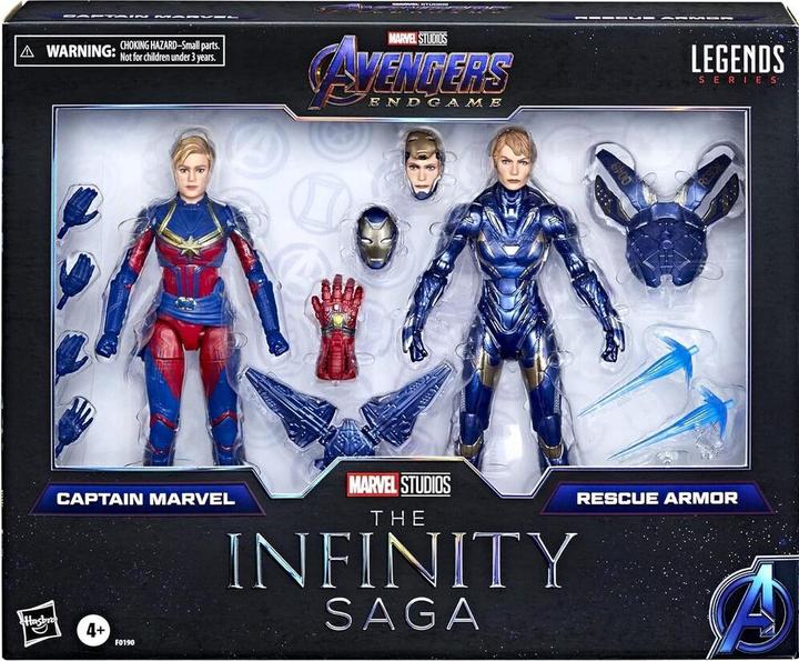 Actual product image Hasbro Avengers: Captain Marvel & Rescue Armor