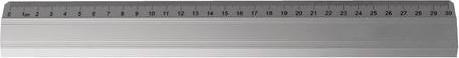 Actual product image Office Depot Ruler 30 cm aluminium 300 mm (300 mm)