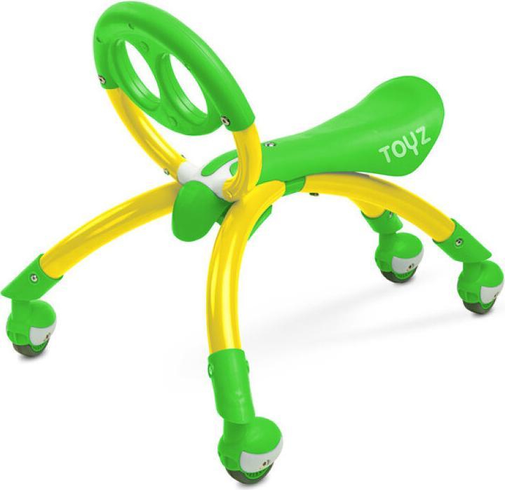 Actual product image Caretero Four-wheel scooter Beetle green