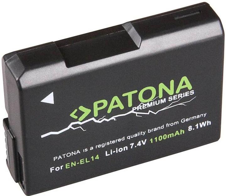 Actual product image Patona EN-EL14 Premium (Rechargeable battery)