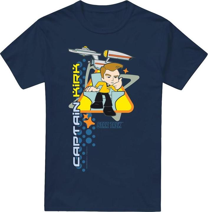Star Trek Quogs Captain's Chair TShirt