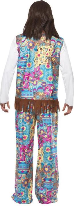 Actual product image Smiffys Flower Power Hippie Men Costume (M)