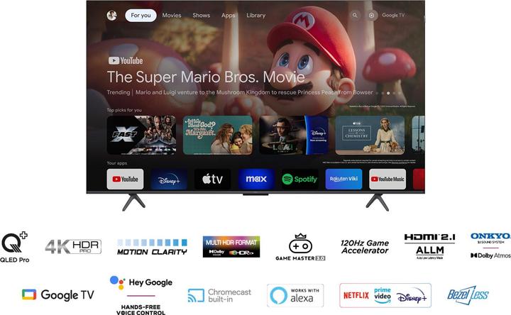 Produktbild TCL 55C655 (55", QLED, 4K, 2024)