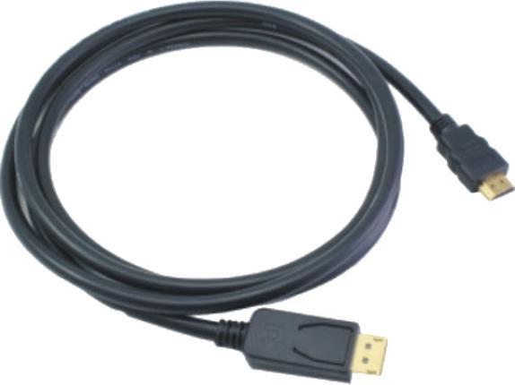 Produktbild M-Cab DisplayPort — HDMI (Typ A) (3 m, DisplayPort, HDMI)