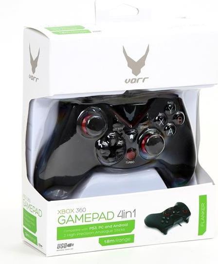 Produktbild Platinet OGPXBOXNEW Gaming Controller Black Gamepad Playstation 3, Tablet PC, Xbox 360 (Xbox 360, PS3, PC)