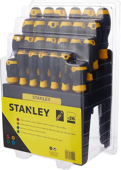 Produktbild Stanley Schraubendreher-Set im Rack, 26-teilig