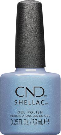 Actual product image CND Shellac Hippie-Ocracy #461 (Blue, Top coat)