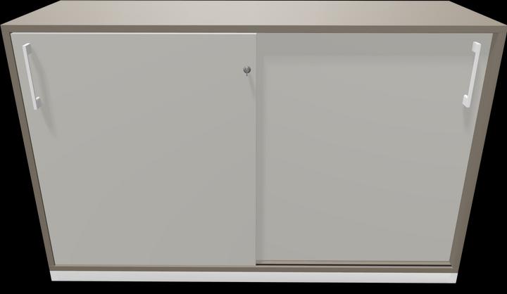 Actual product image Narbutas Choice sliding door cabinet (120 x 40 x 76 cm)