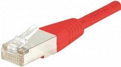 Image du produit Exertis Connect Câble croisé, CAT. 6, S/FTP, rouge, 0,5 m Câble de raccordement croisé blindé