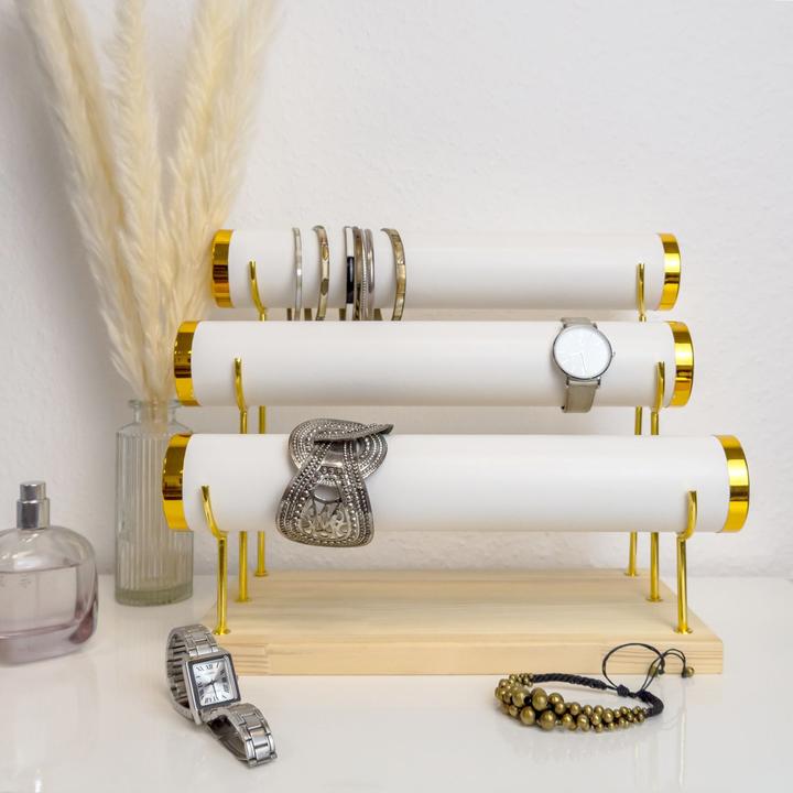 Actual product image Intirilife Bracelet holder with 3 shelves